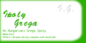 ipoly grega business card